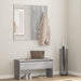 Set de mobilier pentru hol, gri sonoma, lemn prelucrat - WALTI WALTI