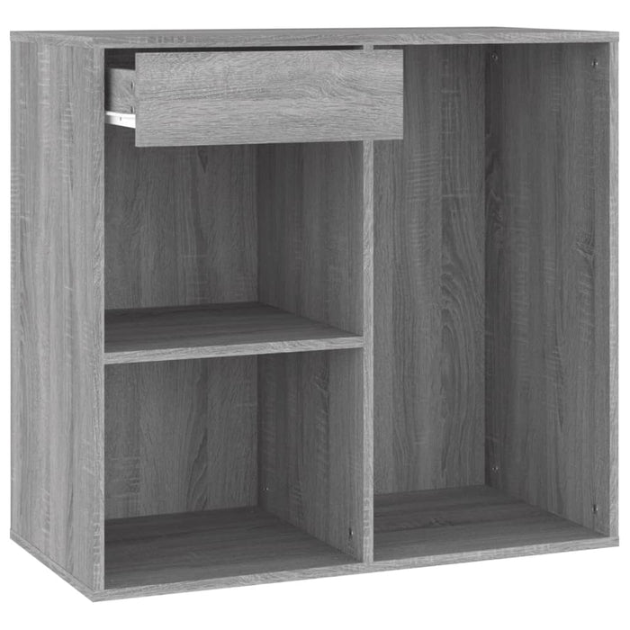 Dulap de cosmetice, gri sonoma, 80x40x75 cm, lemn prelucrat - WALTI WALTI