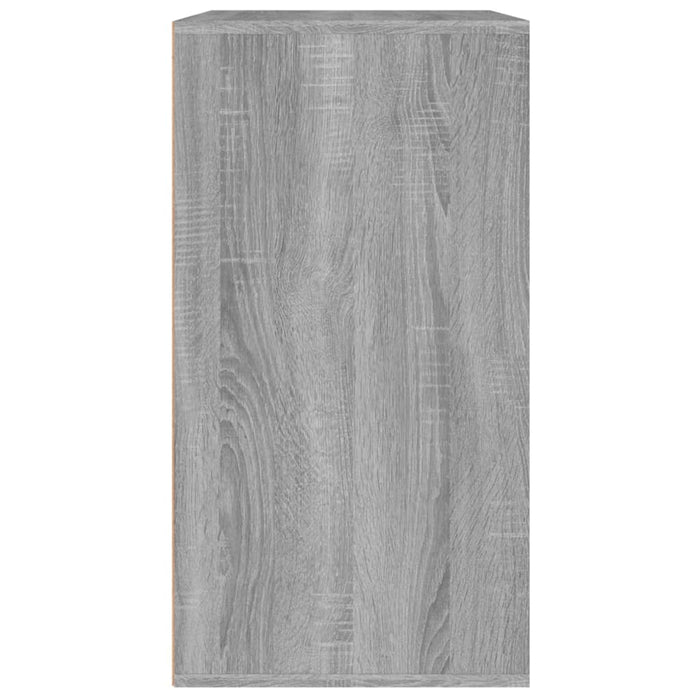 Dulap de cosmetice, gri sonoma, 80x40x75 cm, lemn prelucrat - WALTI WALTI