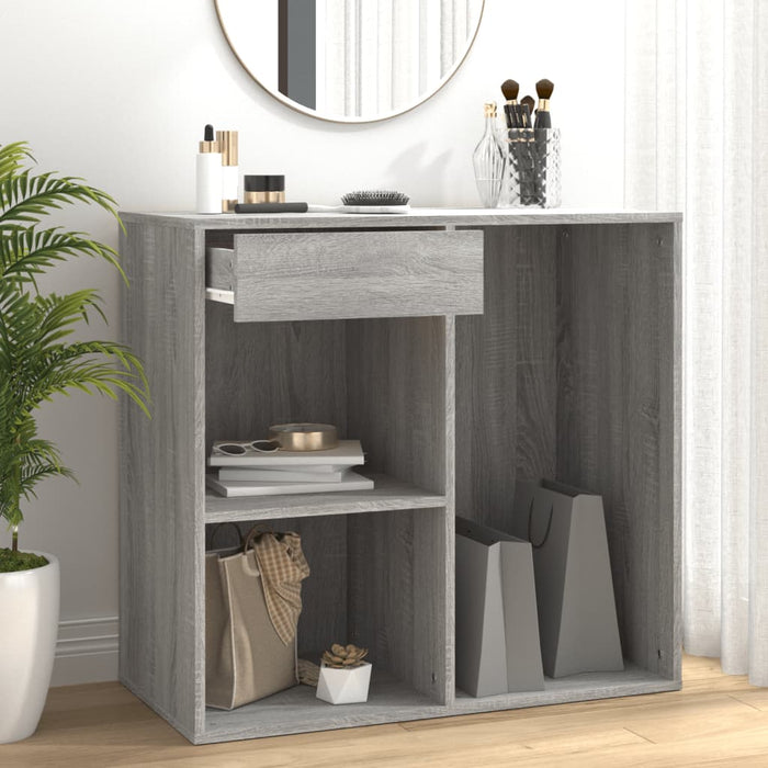 Dulap de cosmetice, gri sonoma, 80x40x75 cm, lemn prelucrat - WALTI WALTI
