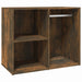 Dulap de dressing, stejar fumuriu, 80x40x65 cm, lemn compozit - WALTI WALTI