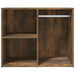 Dulap de dressing, stejar fumuriu, 80x40x65 cm, lemn compozit - WALTI WALTI