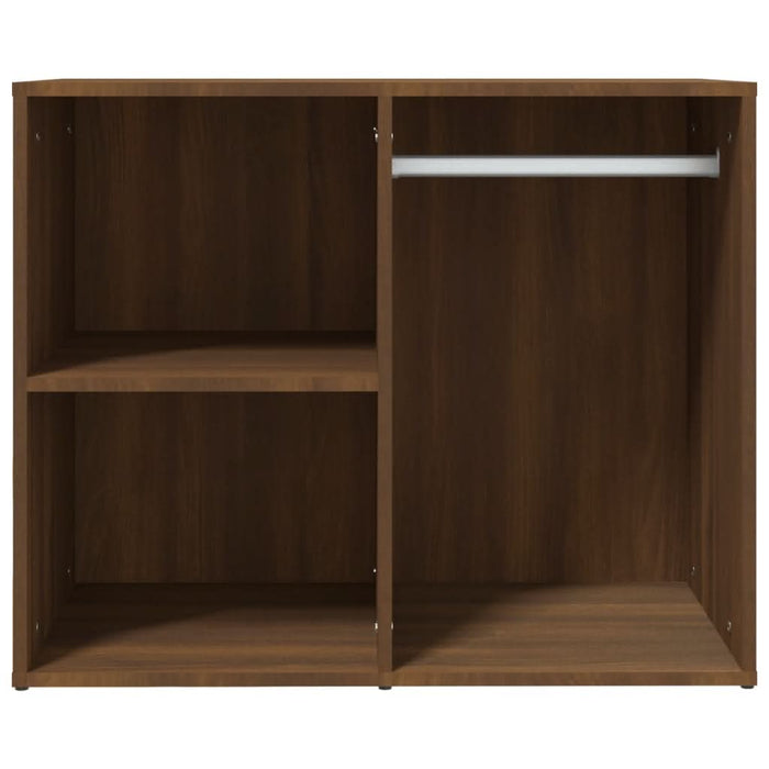 Dulap de dressing, stejar maro, 80x40x65 cm, lemn compozit - WALTI WALTI