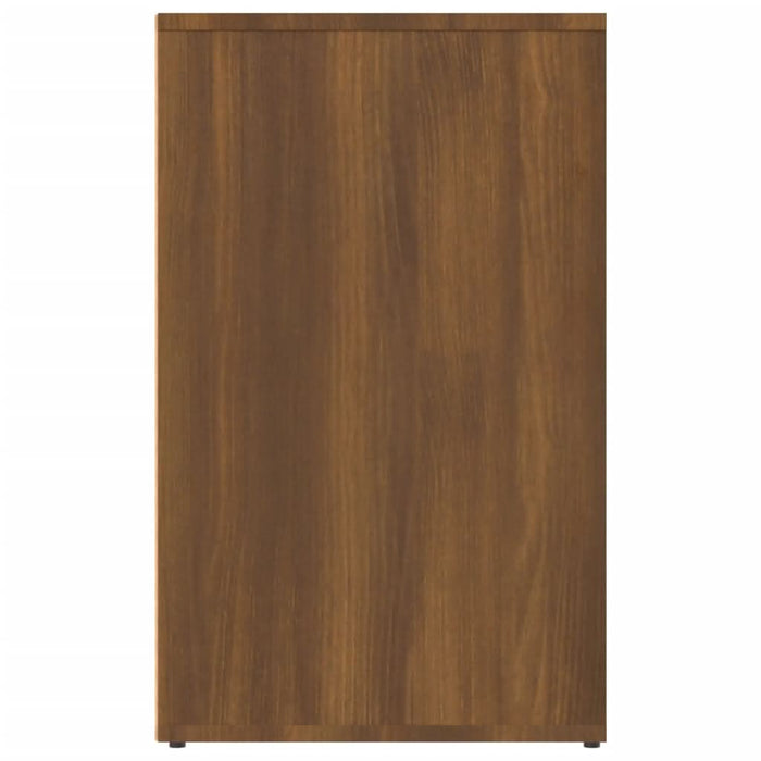 Dulap de dressing, stejar maro, 80x40x65 cm, lemn compozit - WALTI WALTI