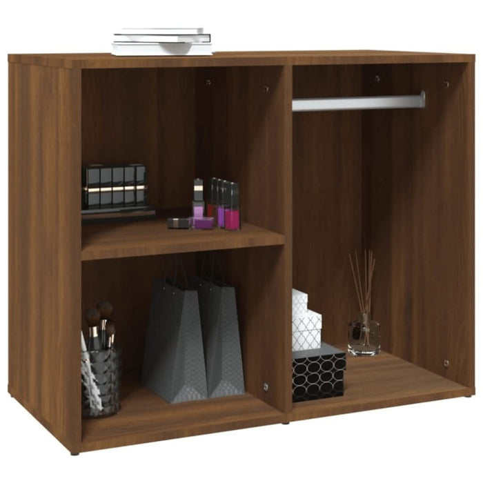 Dulap de dressing, stejar maro, 80x40x65 cm, lemn compozit - WALTI WALTI