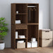 Dulap de dressing, stejar maro, 80x40x65 cm, lemn compozit - WALTI WALTI
