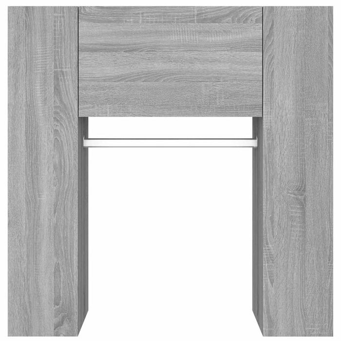 Dulap de hol, gri sonoma, 97,5x37x99 cm, lemn prelucrat WALTI