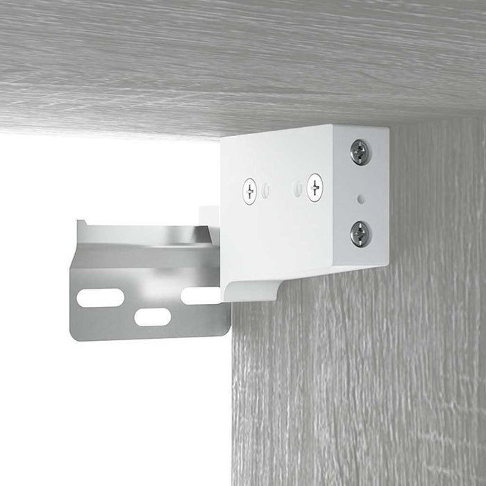 Dulap de hol, gri sonoma, 97,5x37x99 cm, lemn prelucrat WALTI