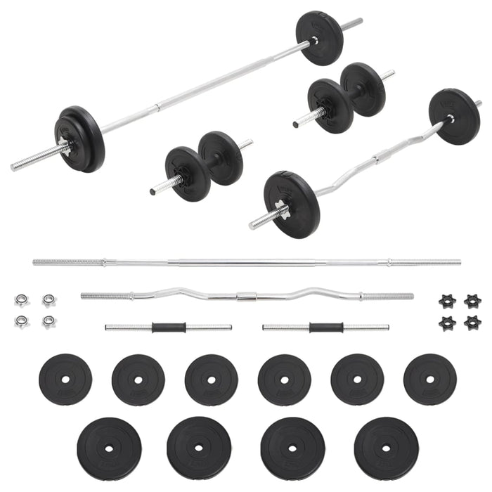 Set de haltere și gantere, 30 kg - WALTI WALTI