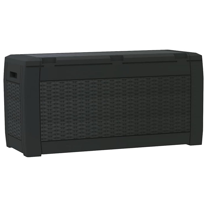 Ladă depozitare de grădină antracit 119x48x60 cm polipropilenă - WALTI WALTI