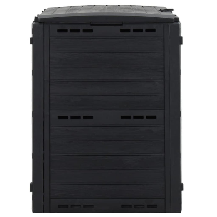 Compostor de grădină, negru, 280 L, polipropilenă - WALTI WALTI