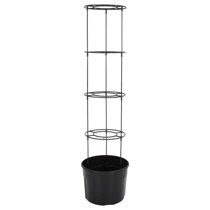 Ghiveci cultivare roșii, antracit, Ø 39x150 cm, polipropilenă - WALTI WALTI