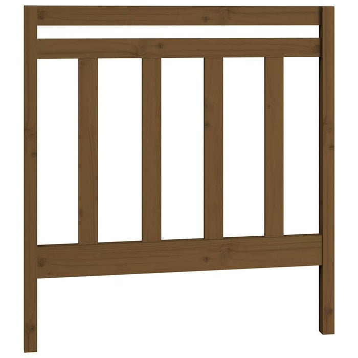 Pat de zi extensibil maro miere 2x(90x190) cm lemn masiv de pin WALTI