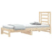 Pat de zi extensibil, 2x(90x190) cm, lemn masiv de pin - WALTI WALTI