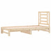 Pat de zi extensibil, 2x(90x190) cm, lemn masiv de pin - WALTI WALTI