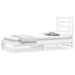 Pat de zi extensibil, alb, 2x(90x190) cm, lemn masiv de pin - WALTI WALTI