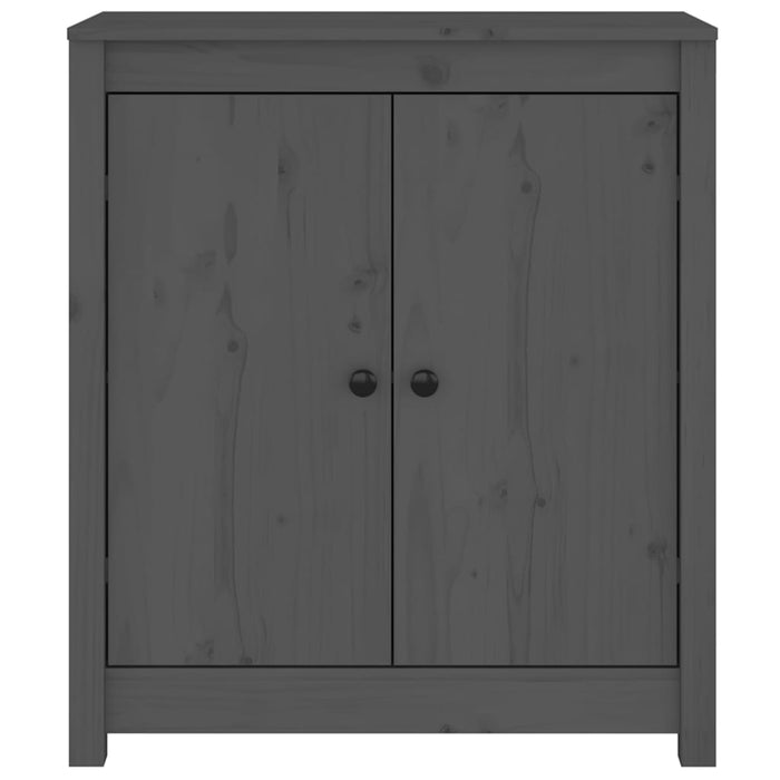 Servante, 2 buc., gri, 70x35x80 cm, lemn masiv de pin WALTI