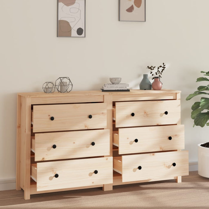 Dulap, 140x35x80 cm, lemn masiv de pin - WALTI WALTI