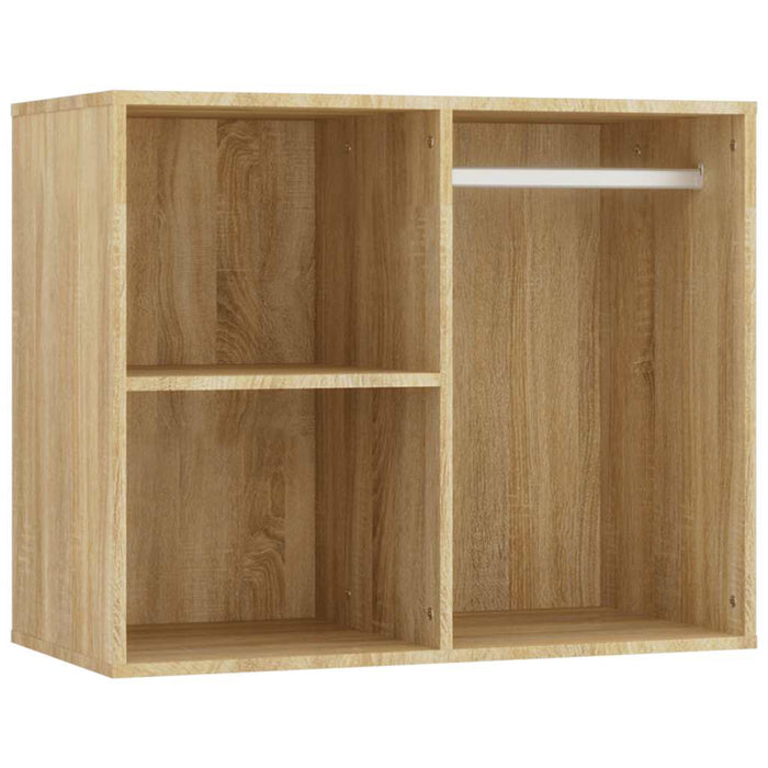 Set de măsuță de toaletă cu LED, stejar sonoma, lemn prelucrat - WALTI WALTI