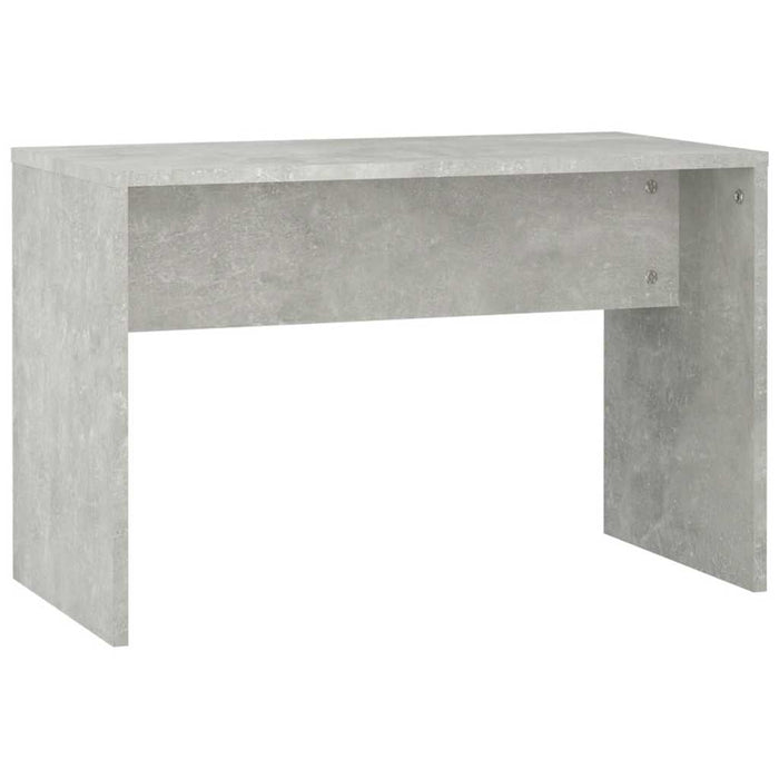 Set măsuță de toaletă cu LED, gri beton, lemn prelucrat - WALTI WALTI