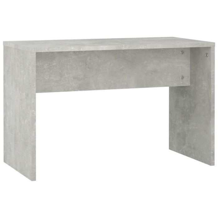 Set măsuță de toaletă cu LED, gri beton, lemn prelucrat - WALTI WALTI