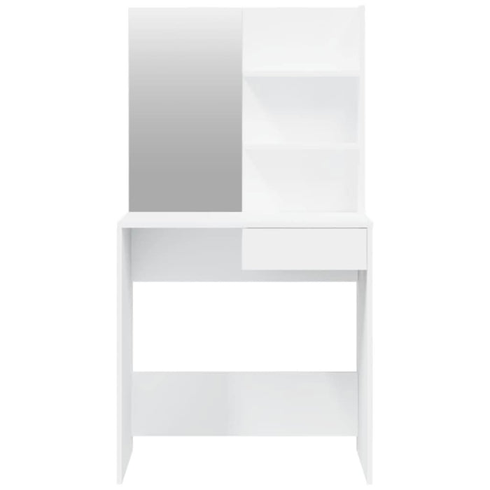 Set măsuță de toaletă, alb, 74,5x40x141 cm - WALTI WALTI