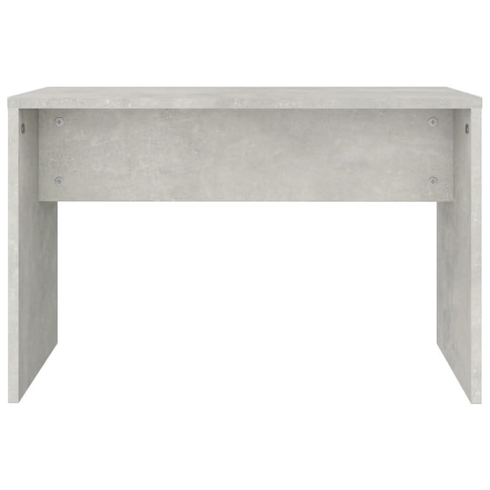 Set măsuță de toaletă, gri beton, 74,5x40x141 cm - WALTI WALTI