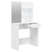 Set măsuță de toaletă, alb extralucios, 74,5x40x141 cm - WALTI WALTI