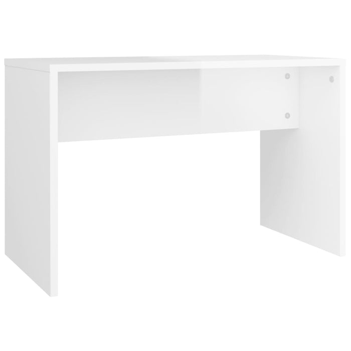 Set măsuță de toaletă, alb extralucios, 74,5x40x141 cm - WALTI WALTI