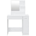 Set măsuță de toaletă, alb, 86,5x35x136 cm - WALTI WALTI