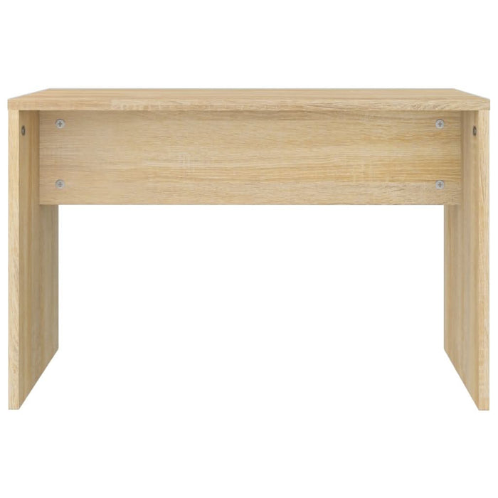 Set măsuță de toaletă, stejar sonoma, 86,5x35x136 cm - WALTI WALTI