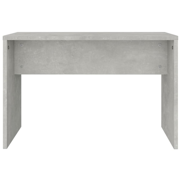 Set măsuță de toaletă, gri beton, 86,5x35x136 cm - WALTI WALTI