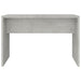 Set măsuță de toaletă, gri beton, 86,5x35x136 cm - WALTI WALTI