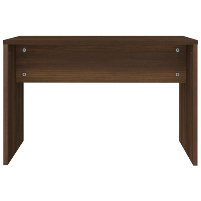 Set măsuță de toaletă, stejar maro, 86,5x35x136 cm - WALTI WALTI