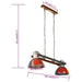 Lustră suspendată industrială 25 W, multicolor, 111 cm E27 - WALTI WALTI