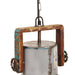 Lustră suspendată industrială 25 W multicolor 40 cm E27 rotund - WALTI WALTI