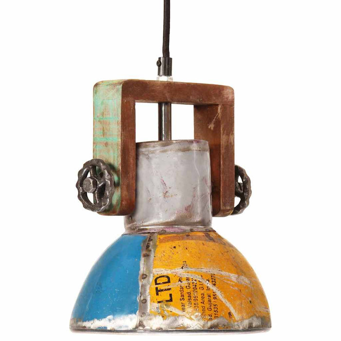 Lustră suspendată industrială 25 W multicolor 19 cm E27 rotund WALTI