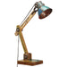 Lampă de birou industrială multicolor 23x18x95 cm E27 rotund - WALTI WALTI