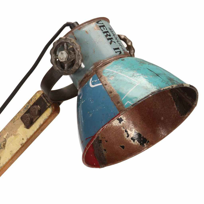 Lampă de birou industrială multicolor 23x18x95 cm E27 rotund - WALTI WALTI
