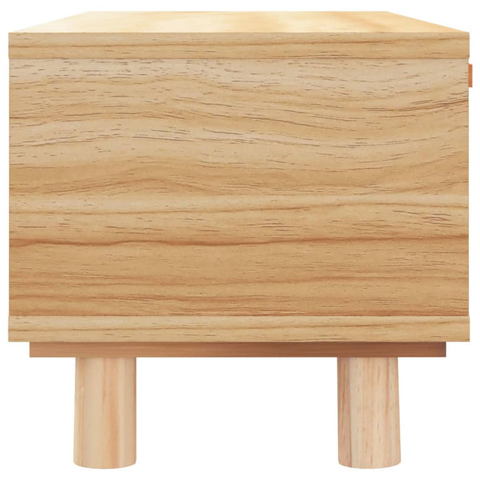 Măsuță de cafea maro 80x40x30cm lemn prelucrat&lemn masiv pin WALTI