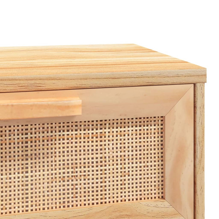 Măsuță de cafea maro 80x40x30cm lemn prelucrat&lemn masiv pin WALTI