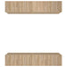 Comode TV, 4 buc., stejar sonoma, 80x30x30 cm, lemn prelucrat - WALTI WALTI
