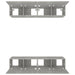 Comode TV, 4 buc., gri beton, 80x30x30 cm, lemn prelucrat - WALTI WALTI