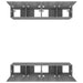 Comode TV, 4 buc., gri sonoma, 80x30x30 cm, lemn prelucrat - WALTI WALTI