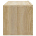 Dulapuri TV de perete, 4 buc, stejar sonoma, 100x30x30 cm - WALTI WALTI