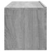Dulapuri TV de perete, 4 buc, gri sonoma, 100x30x30 cm - WALTI WALTI