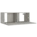 Set dulap TV, 8 piese, gri beton, lemn prelucrat - WALTI WALTI