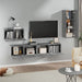 Set dulapuri TV, 4 piese, gri sonoma, lemn prelucrat - WALTI WALTI