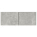 Set dulap TV, 8 piese, gri beton, lemn prelucrat - WALTI WALTI