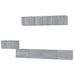 Set dulapuri TV, 5 piese, gri sonoma, lemn prelucrat - WALTI WALTI